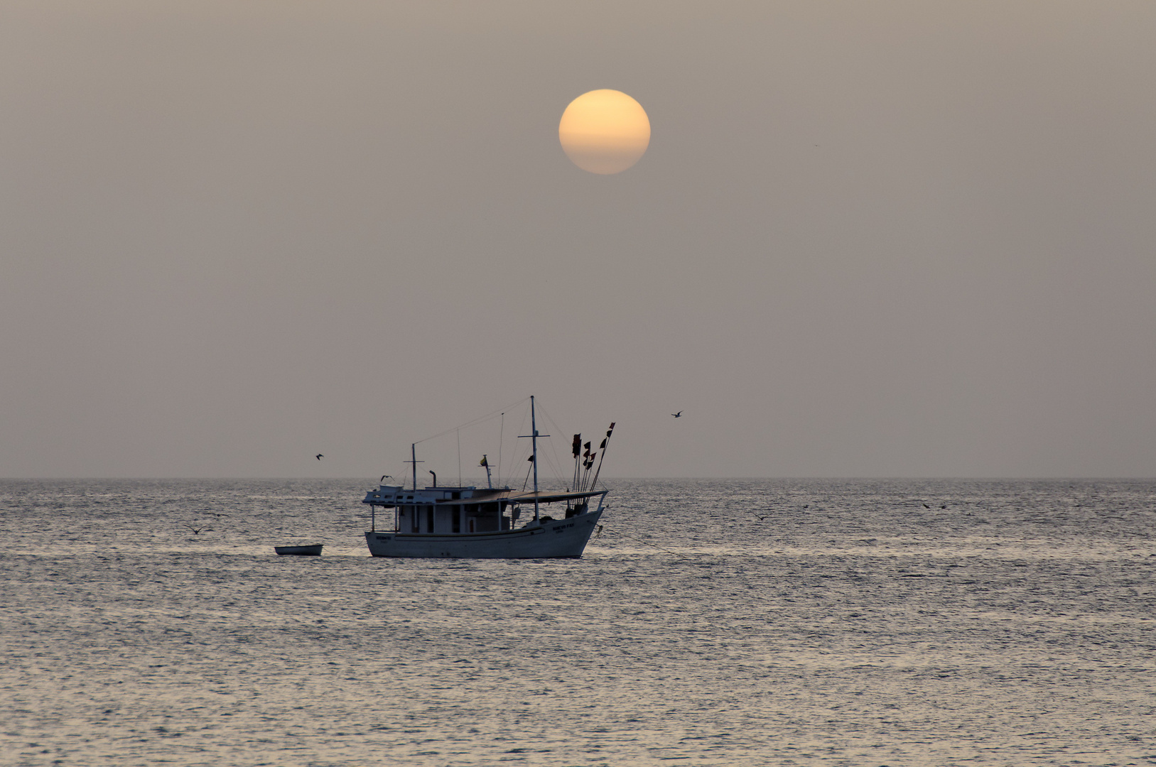 Venezuela, Sonnenuntergang in Juan Griego