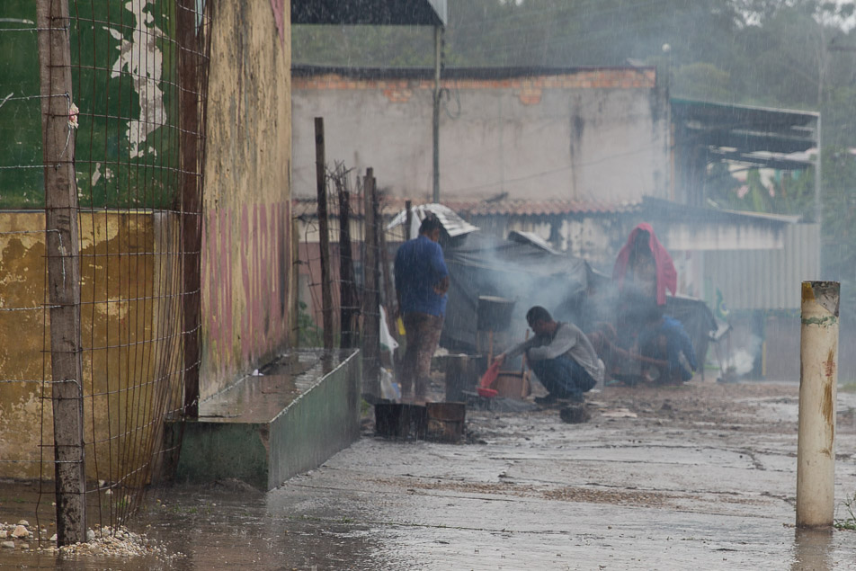 Venezuelanische Flüchtlinge in Pacaraima