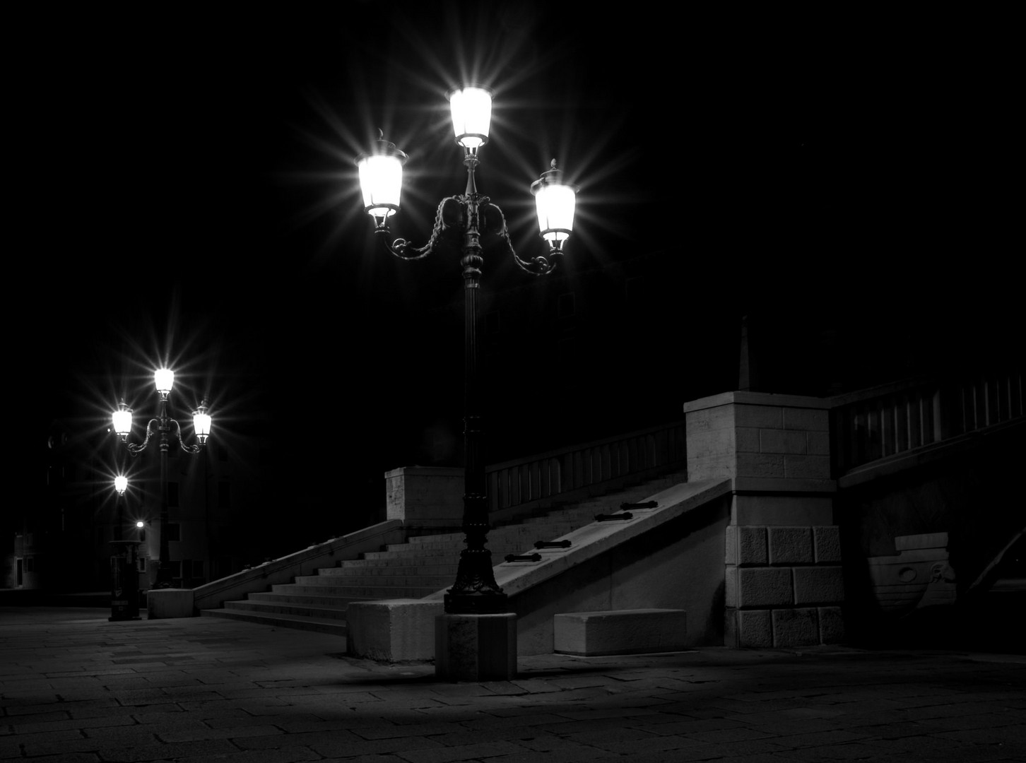 Venice at night