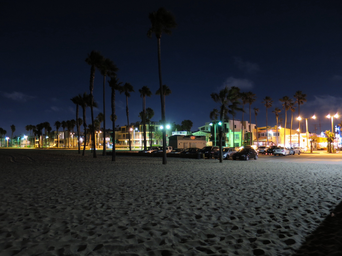 Venice Beach at Night