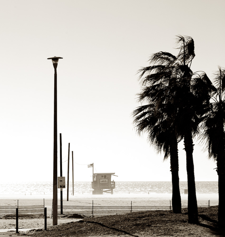 Venice Beach im Januar