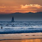 Venice Beach - Los Angeles bei Sonnenuntergang