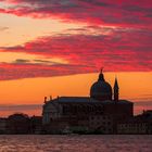 Venice burning sky