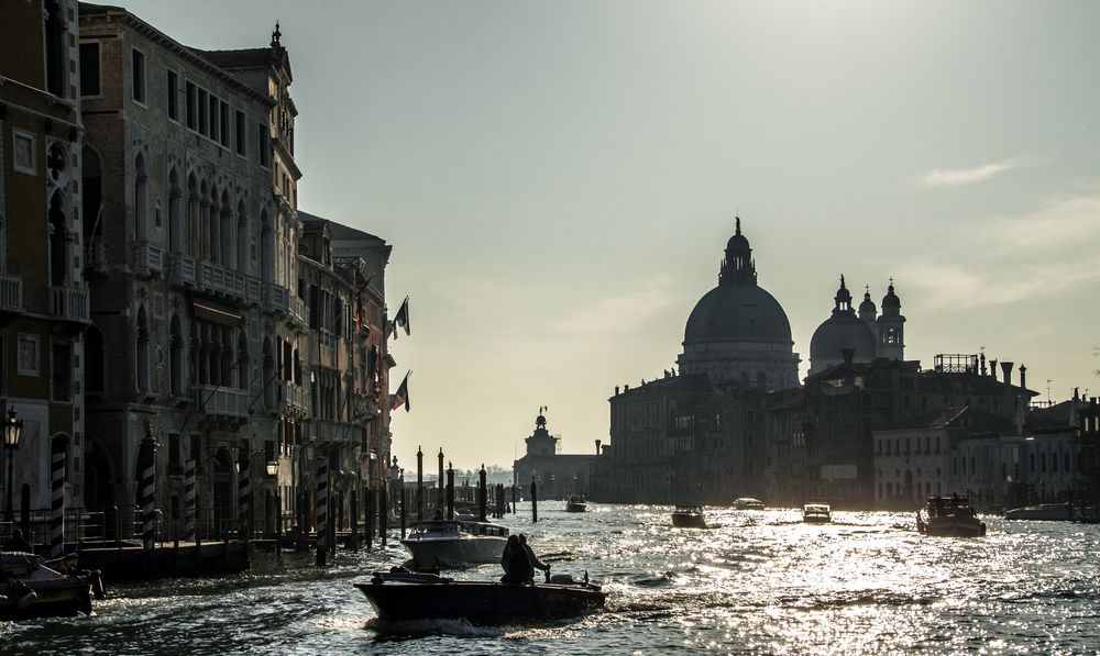 Venice - Canal grande in the morning