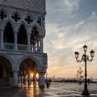 Venice - Doge's Palace / Dogenpalast - Sonnenaufgang / Sunrise