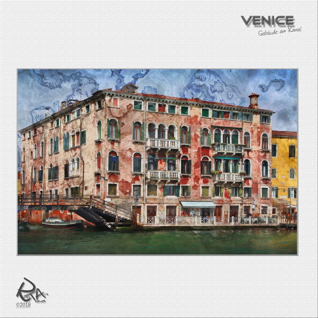 Venice - Gebäude am Kanal