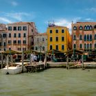 Venice houses facades