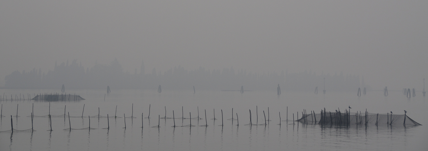 Venice in haze