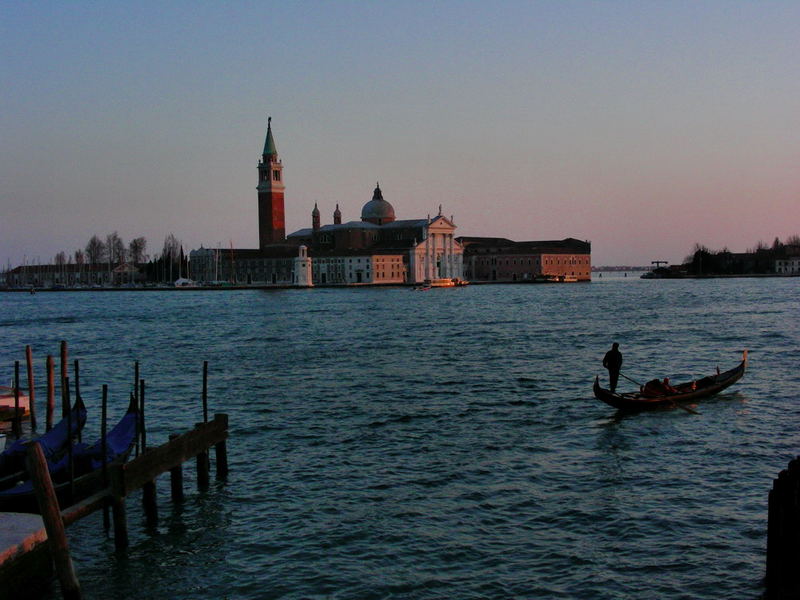 Venice - Reflective Moment at Sunset