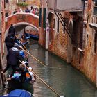 Venice, trafic jam on Channel