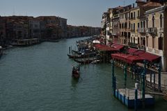 Venice Unchained 1 / September 2020 / Blick auf den fast jungfräulichen Canale Grande