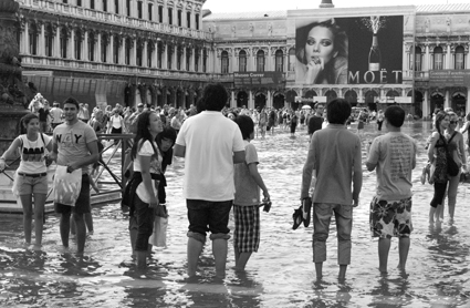 venice under water