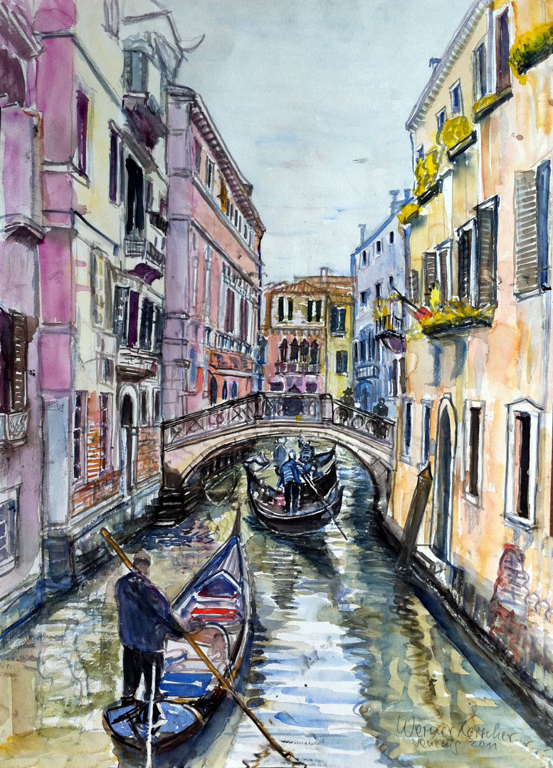 Venice - Venedig - Gondolieri