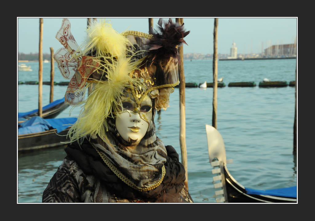 Venise a l'instant du Carnaval