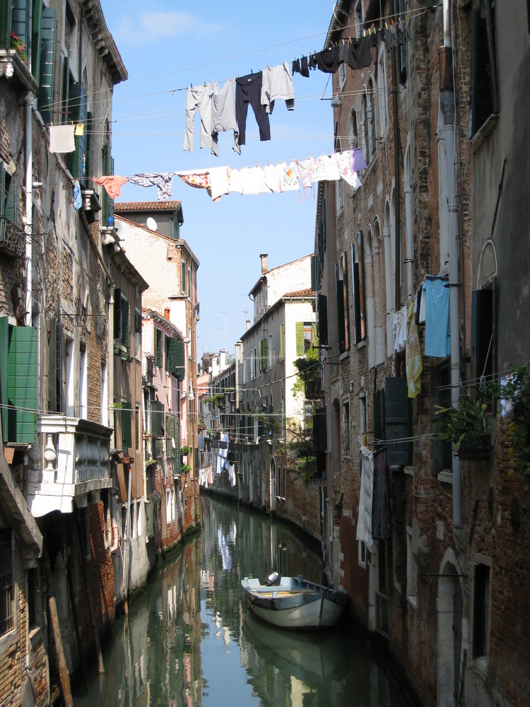 Venise et ... son linge