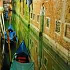 Venise gondoles de nuit