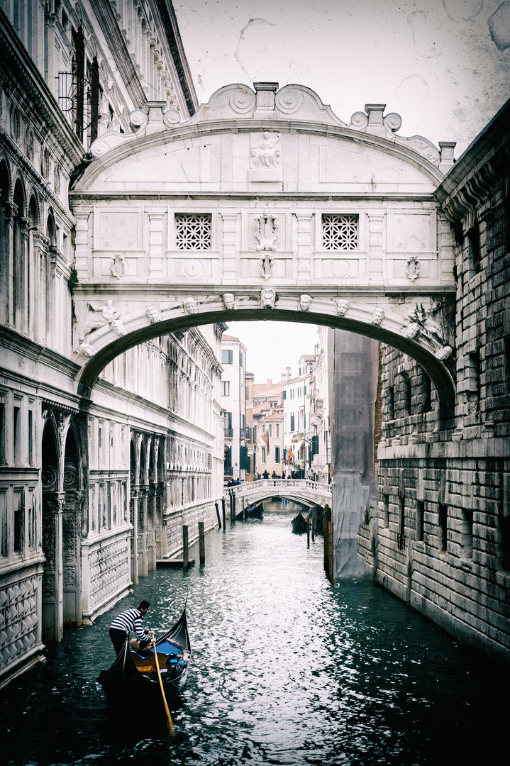 Venise, le pont des soupirs