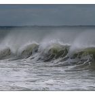 " Vent de terre qui décoiffe les rouleaux "