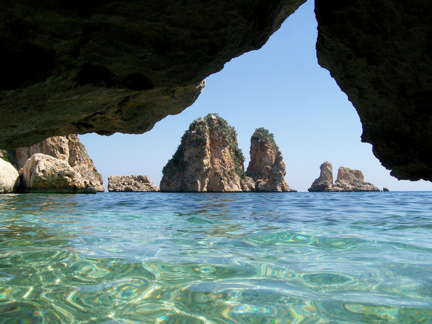 Ventana a Scopello