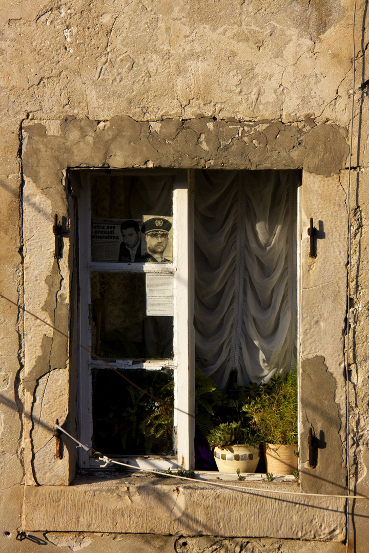 Ventana con mensaje