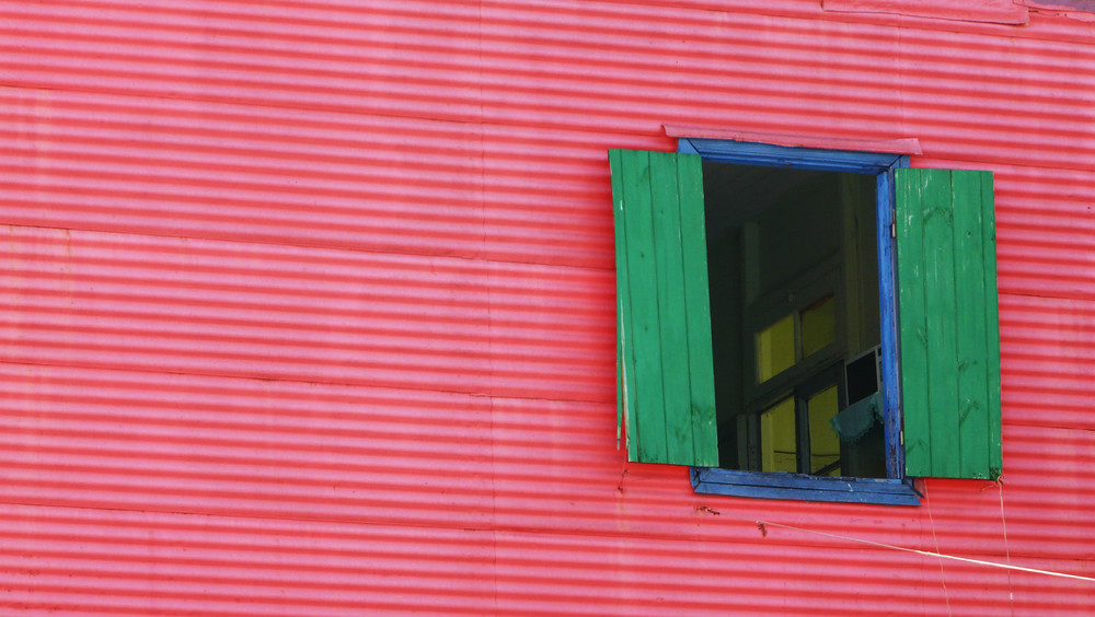 Ventana del barrio de Boca