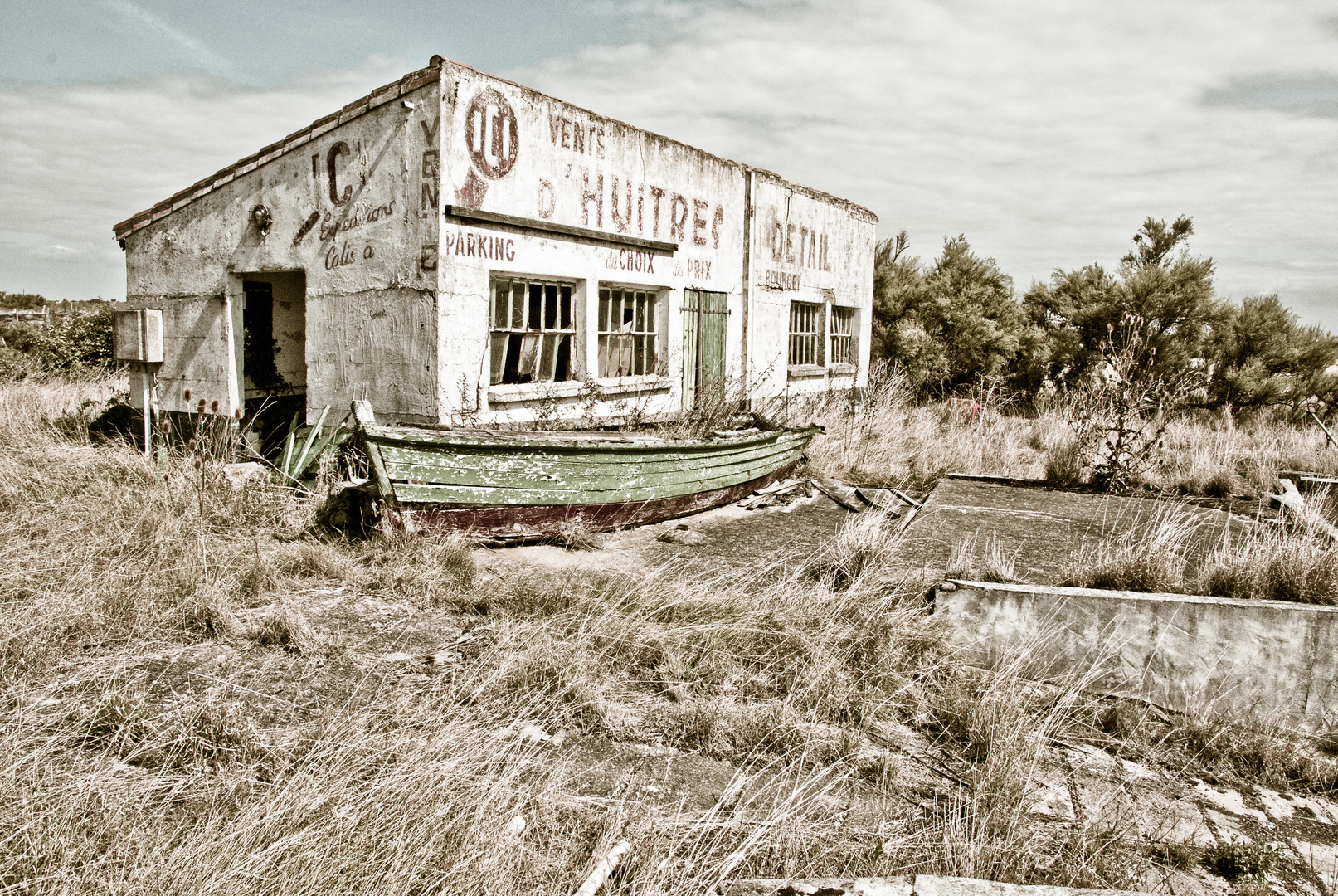 Vente d'huitres