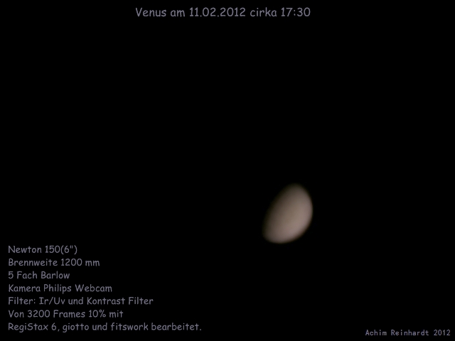 Venus am 11-02-2012