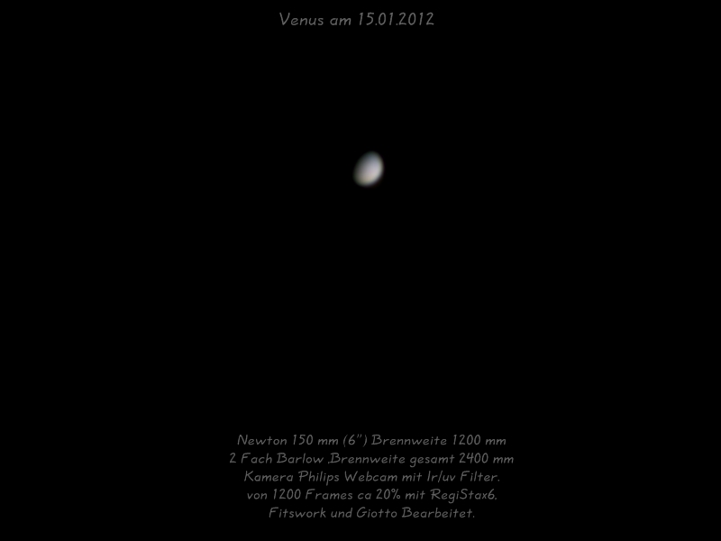 Venus am 15.01.2011 Ver.2