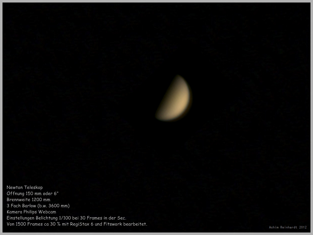 Venus am 22.03.2012