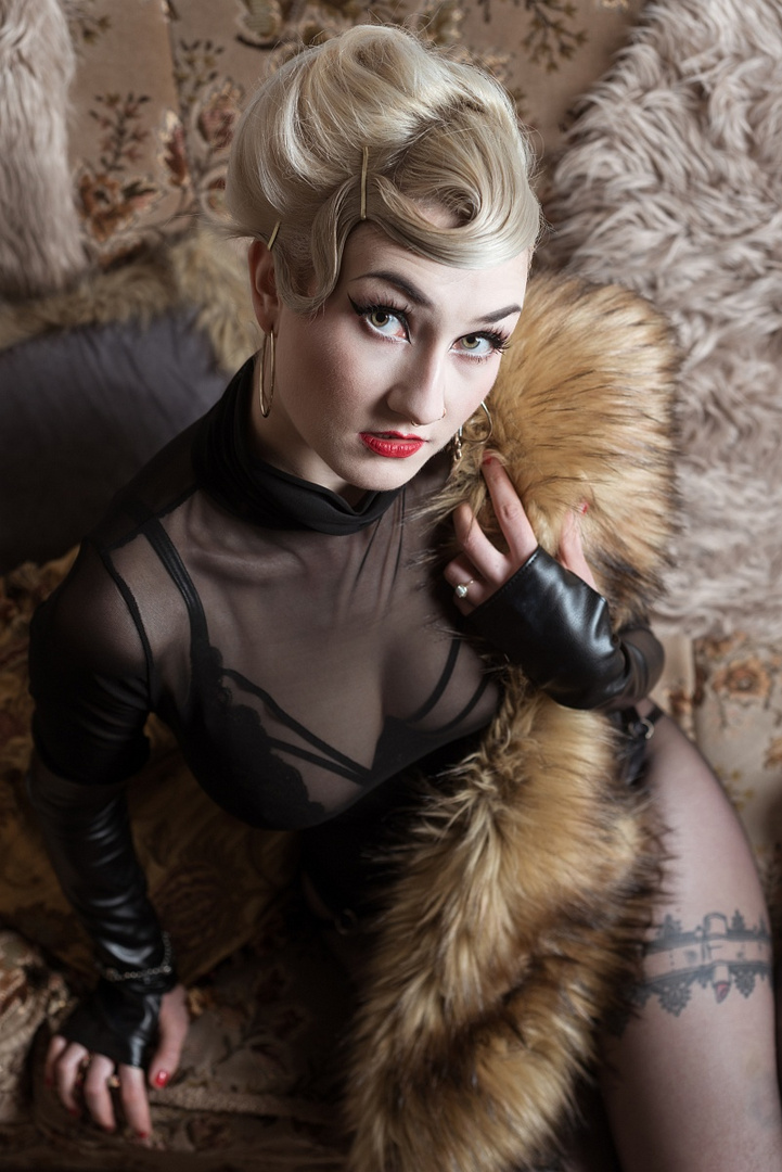 Venus in Vegan Furs & Leather