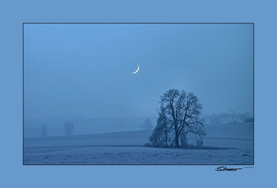 venus meets moon