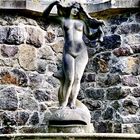 Venus Statue aus Sandstein -  im Garten der Thorwaldvilla Dresden