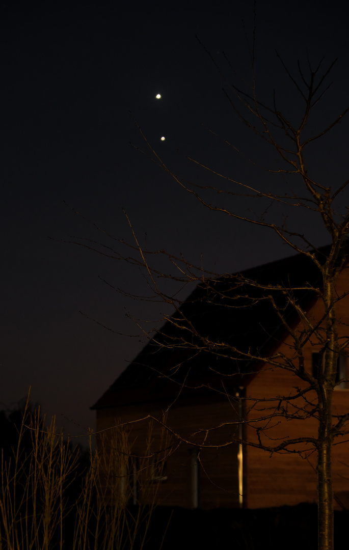 Venus und Jupiter -1