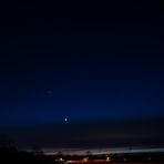 Venus und Jupiter 