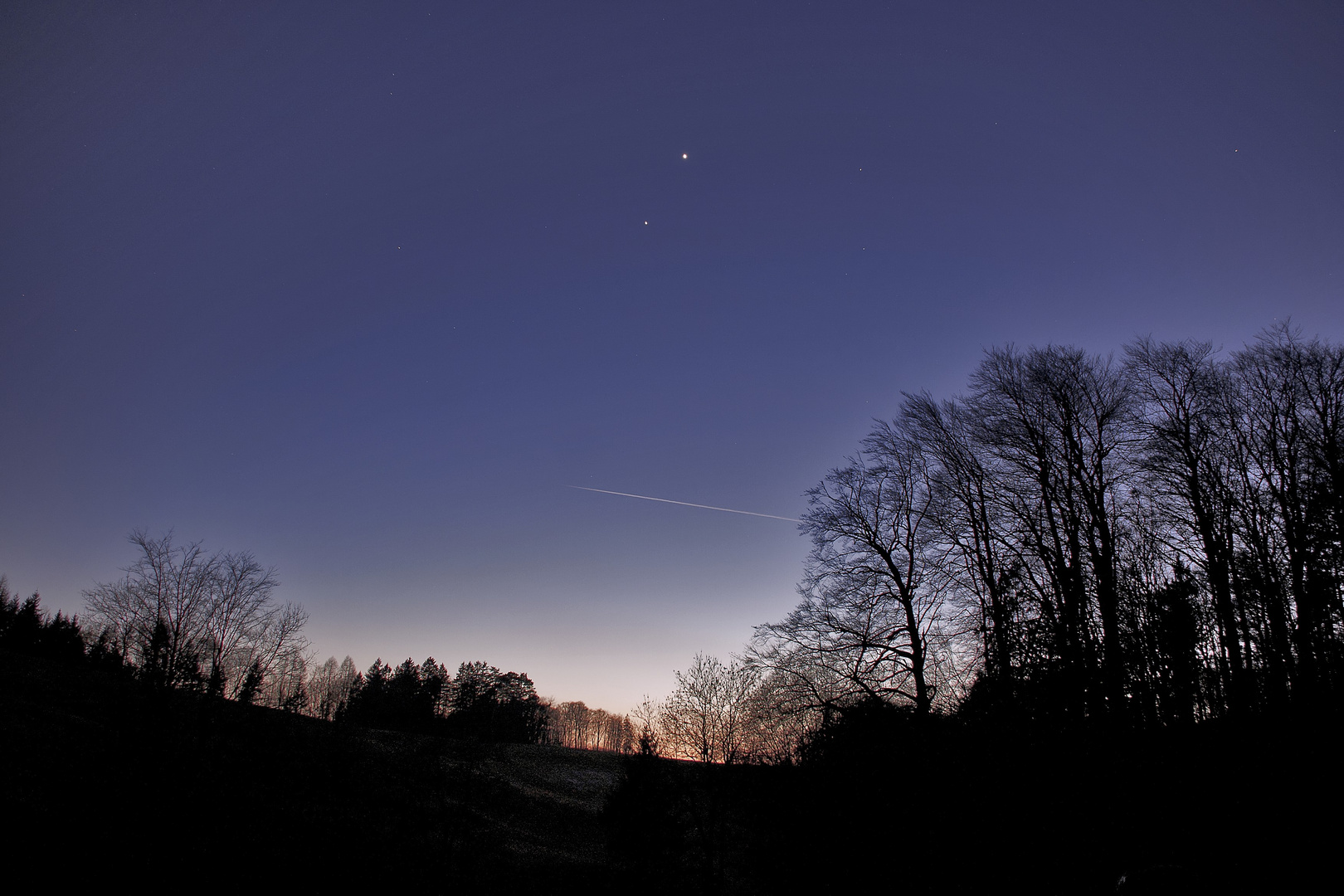 Venus und Jupiter 16.3.2012