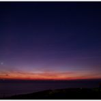 Venus und Mars über der Nordsee