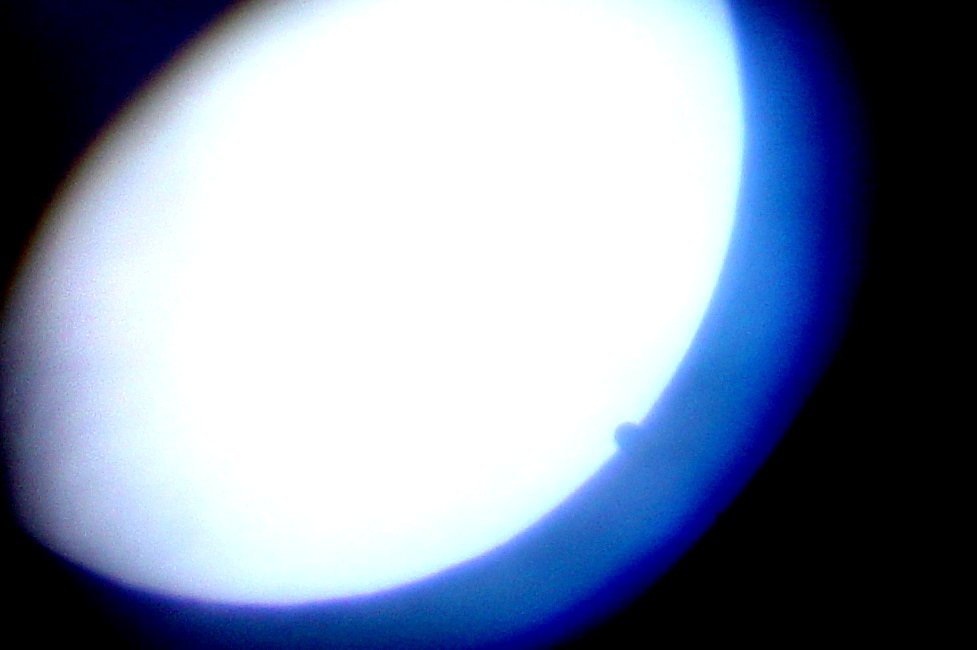 Venustransit letzte Phase