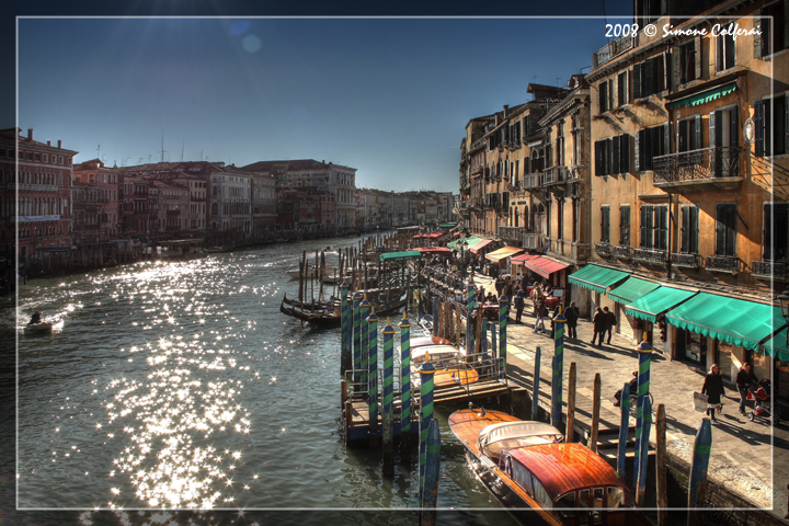 Venzia: vista da Rialto