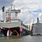 Vera Rambow im Dock der Norderwerft (Lürssen)