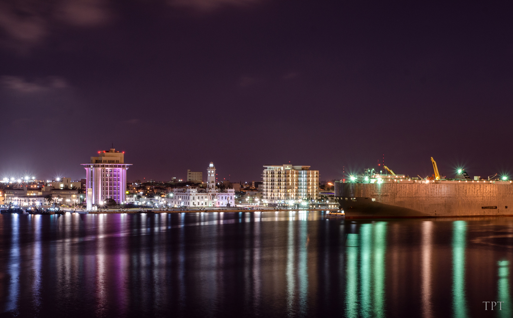 Veracruz bei Nacht