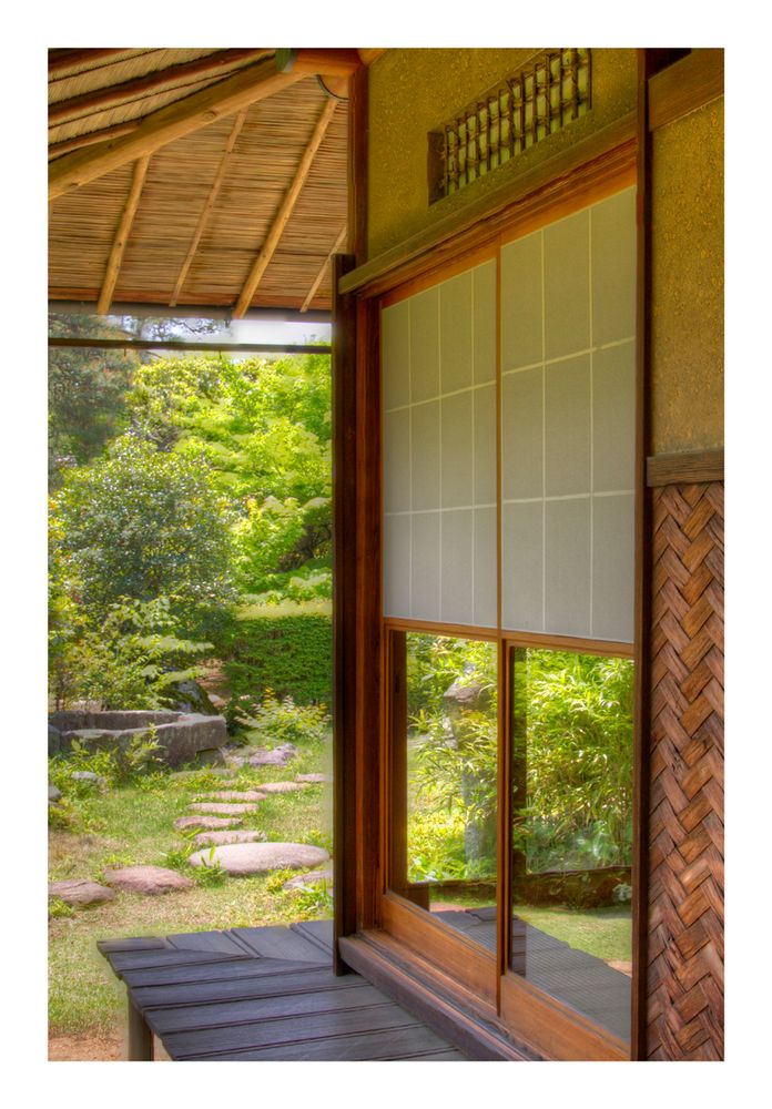 Veranda where it faced garden