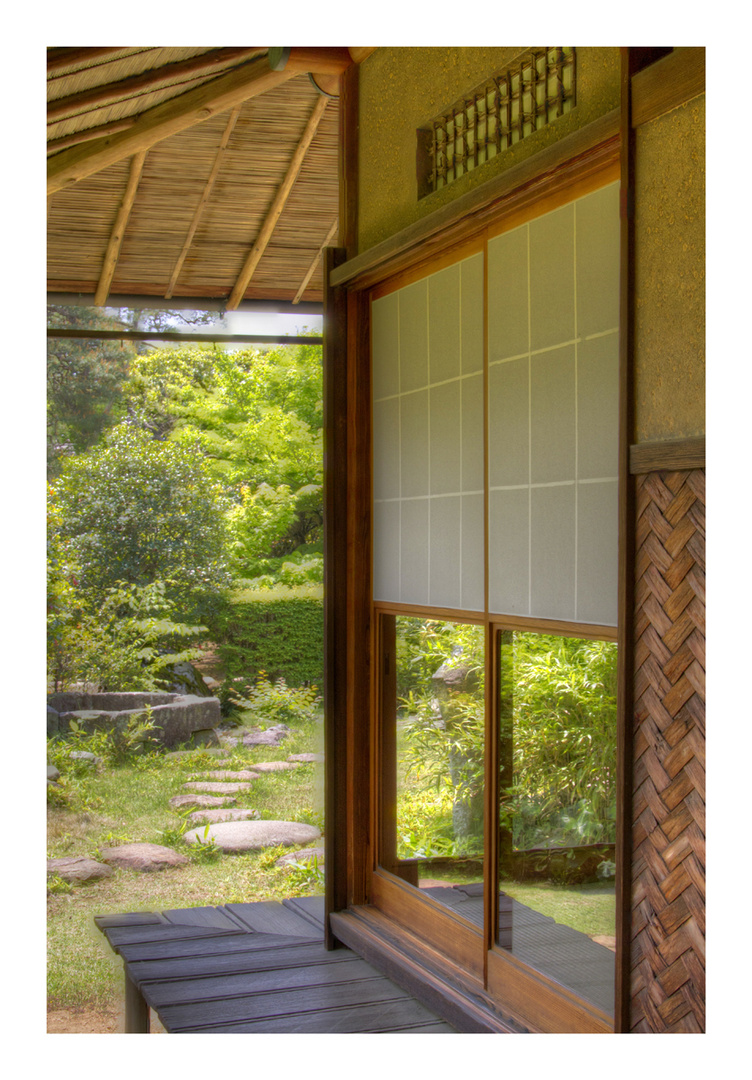 Veranda where it faced garden