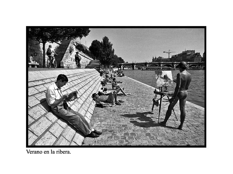 Verano en la ribera. (París)