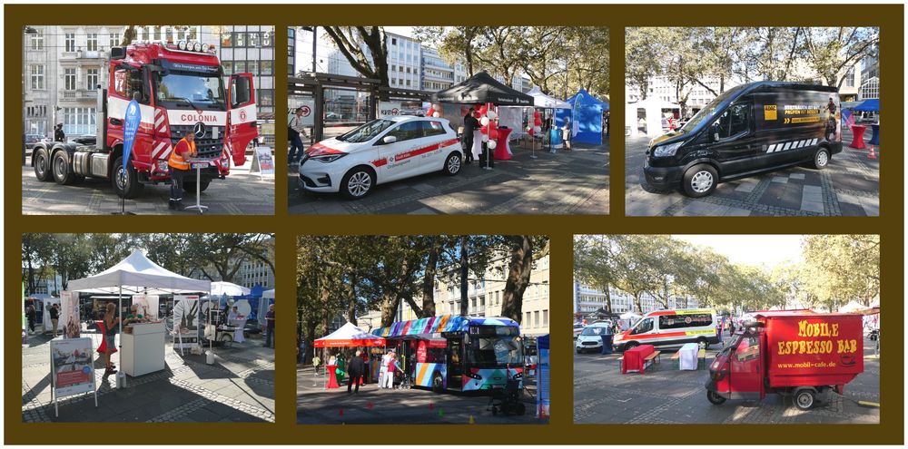 Veranstaltung auf dem Kölner Neumarkt