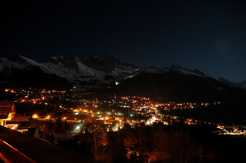 Verbier bei Nacht (CH)