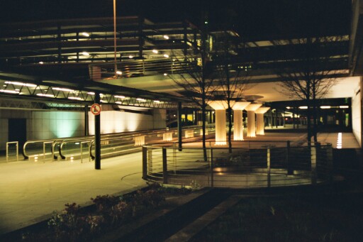 Verbindungswege am Stuttgarter Flughafen