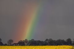 Verblasster Regenbogen