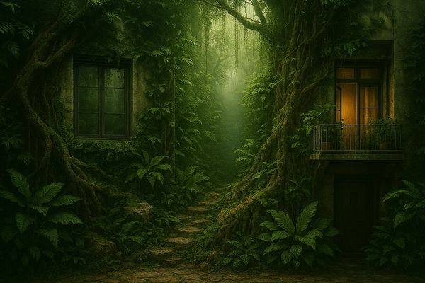 Verborgene Oase der Großstadt