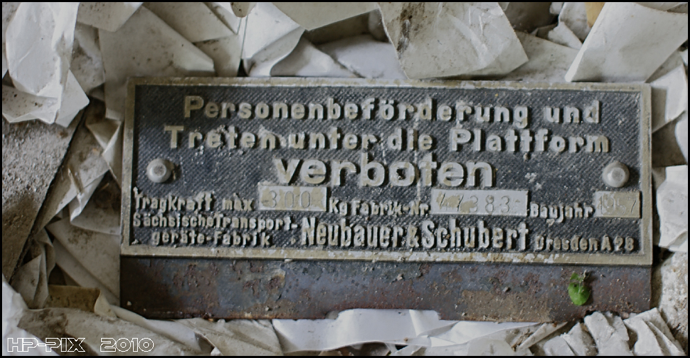 verboten