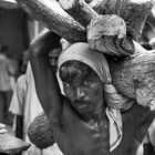 Verbrennungs Ghats Varanasi, Indien